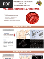 Valoración de La Volemia