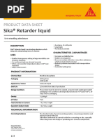 Sika Retarder Liquid