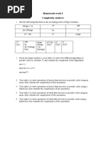 Lecture 3 - Assignments