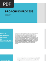 Broaching Process Arib M. Jahfal