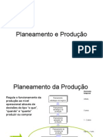 Planeamento e Produção