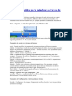 Comando Utiles para Windows