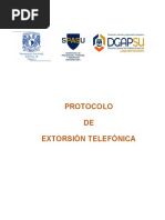 Protocolo de Extorsion Telefonica