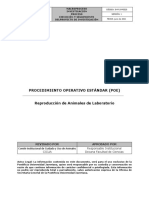 IN-P13-POE20 Procedimiento Operativo Estándar Reproducción de Animales de Laboratorio