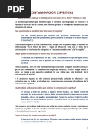 Contaminación Espiritual