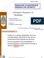 C4-1 Lecture 5 - Dynamic Response of Buildings