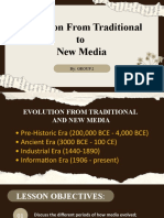 The Evolution From Traditional To New Media