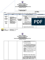 Weekly Learning Plan Filipino 8