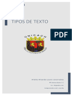 Tipos de Texto - Psicologia