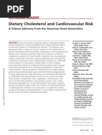 Dietary Cholesterol and Cardiovascular Risk