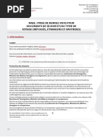 MAEE - Prise de Rendez-Vous Pour Documents de Séjour Et - Ou Titre de Voyage (Réfugiés, Étrangers Et Apatrides)