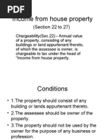 Income From House Property