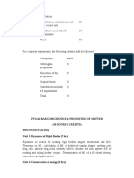 Physics Syllabus