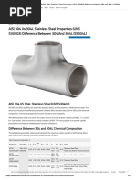 AISI 304 Vs 304L Stainless Steel Properties (UNS S30403) Difference Between 304 and 304L (SS304L)