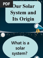 Origin of The Solar System