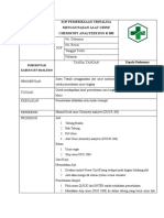 Sop Urine Chemistry Analyzer Dus R