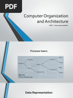 COA - Unit 2 Data Representation 1