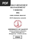 SLM 19663 Bba Human Resources Management