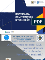 2.1. Competențele Secolului XXI