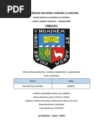 Química Analítica Tarea 1