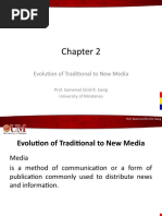 Lesson02-Evolution of Traditional To New Media