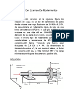 Informe Del Examen de Rodamientos