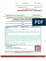 Pharmaceutical Sciences: Assessment of Vitamin B-12 Deficiency in Type-Ii Diabetics Using Metformin