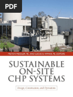 Sustainable On Site CHP Systems Design Constructio