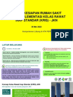 TOR Survei Kesiapan Rumah Sakit Dalam Implementasi Kelas Rawat Inap Standar (KRIS) - JKN