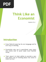 Think Like An Economist