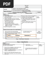 Fiche Pédagogique Ce2 Lecture