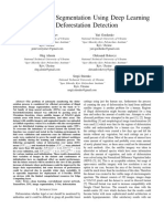 Satellite Image Segmentation Using Deep Learning For Deforestation