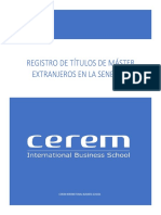 Registro de Títulos en La Senescyt - Ecuador