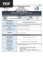 3er Proyecto Escolar - Arte Con Material Reciclado