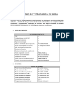 Ejemplo Certificado Terminacion de Obra