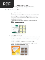 Types of Medications