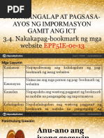 Sta. Cruz - Grade 5 Ict Lesson 4th Quarter