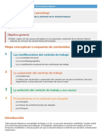 Suspensión y Extinción de La Relación Laboral