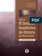 Recordar para No Olvidar Como Os Clubes Brasileiros e Argentinos Reagiram Aos Aniversários Dos Golpes Militares em 2019 e 2020 - III Semana de História UEMG