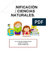 Planificación de Ciencias Naturales