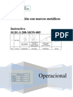 SGIG-I-208-MON-005 Fortificación Con Marcos Metalicos