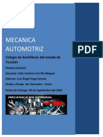 Mecánica Automotriz. Luis Angel Vega Canché