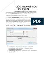 Taller Proyecciones - Montar en Excel