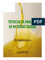 Analisis de Grasas y Aceites II