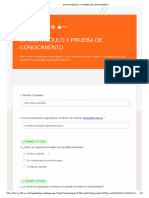 DP 900 Prueba Modulo 01 Resultados