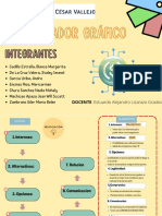 Organizador Grafico Marketing Doodle Naranja