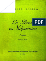 Parera, Modesto (1972), La Poesía en Valparaíso. Valparaíso, Asociación Escritores de Valparaíso