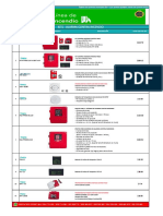 Lista de Precios Hagroy Incendio Agosto 2022