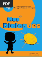 Mes Dialogues Mes Apprentissages en Français 4aep