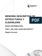 1.3. Memoria Descriptiva de Estructuras y Albañileria NODO DISTRIBUCIÓN